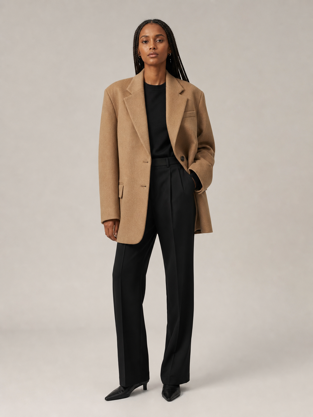 Yün Karışımlı Blazer